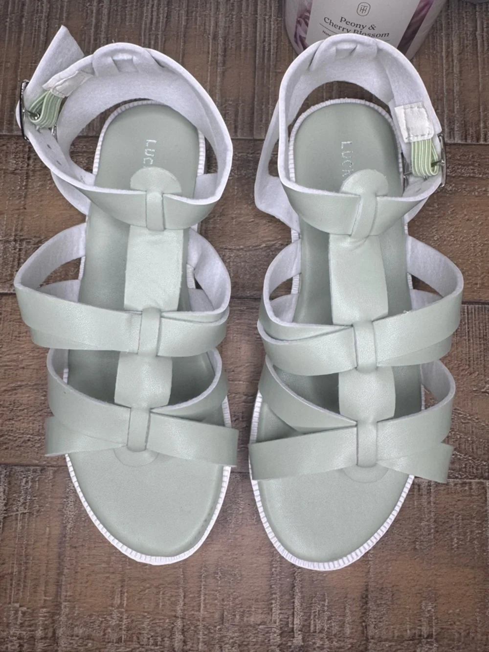 Lucky Brand Girls Strappy Platform Sandals